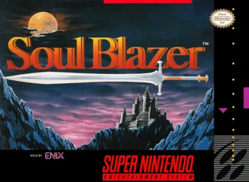 Soul Blazer (USA) box cover front